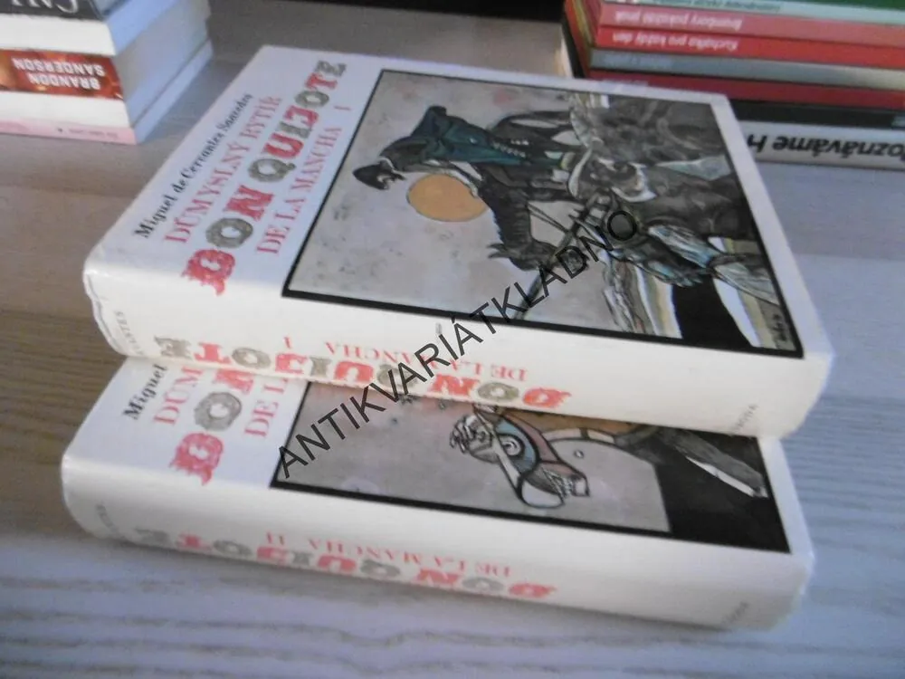 DŮMYSLNÝ RYTÍŘ DON QUIJOTE DE LA MANCHA, MIGUEL DE CERVANTES SAAVEDRA, 1-2, **an