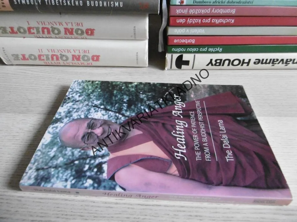 HEALIN ANGER, THE POWER OF PATIENCE, ANGLICKY, JEHO SVÁTOST DALAJLAMA, **an
