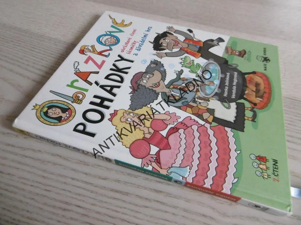 OBRÁZKOVÉ POHÁDKY, HANKA JELÍNKOVÁ, VENDULA HEGEROVÁ, AUTOGRAMY, **an