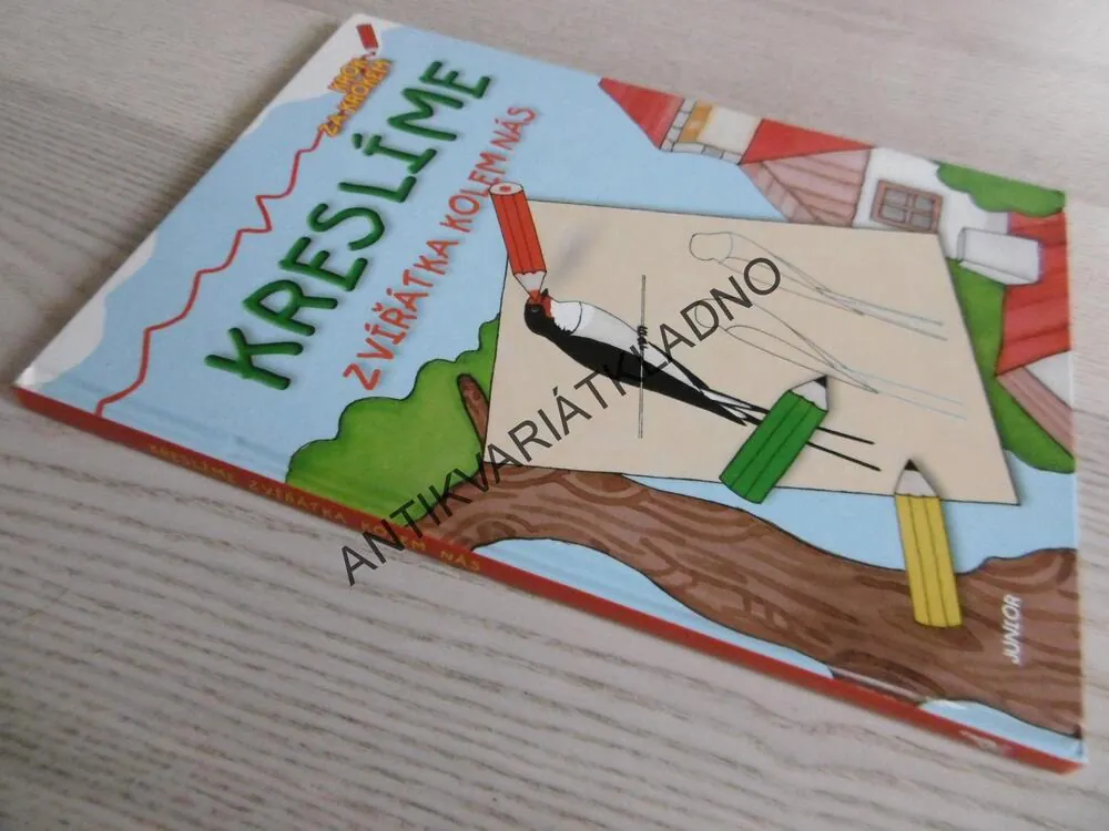 KRESLÍME ZVÍŘÁTKA KOLEM NÁS, KROK ZA KROKEM,