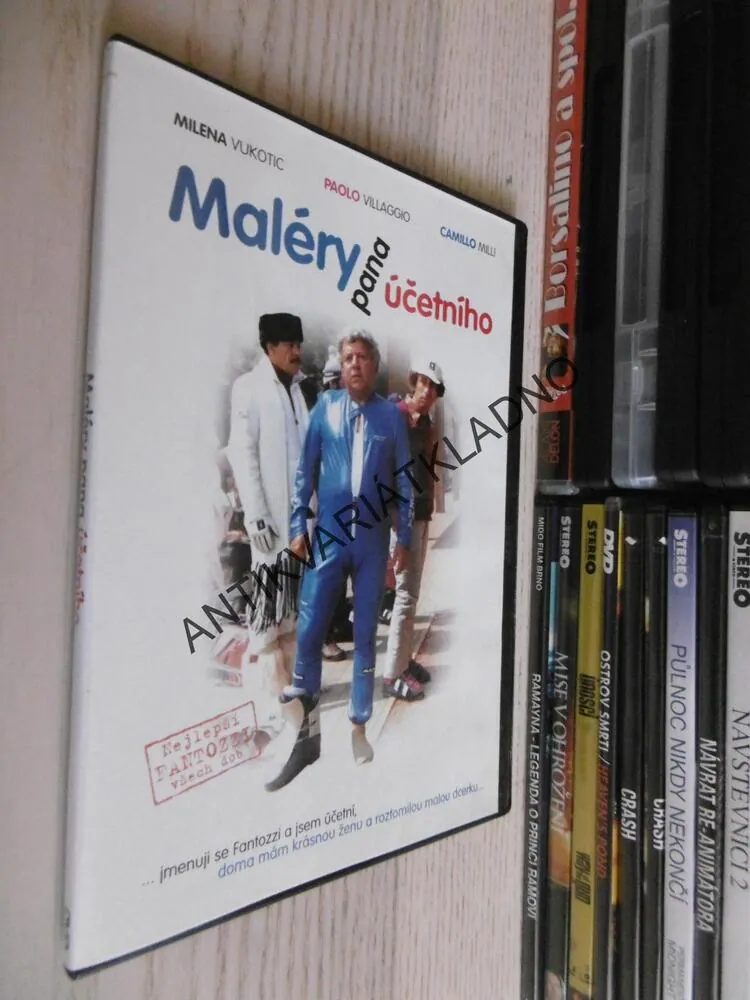 MALÉRY PANA ÚČETNÍHO, DVD FILM 