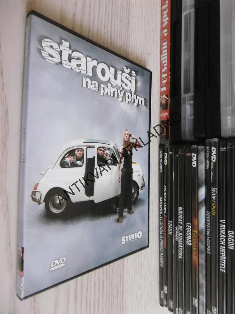 STAROUŠI NA PLNÝ PLYN, DVD FILM