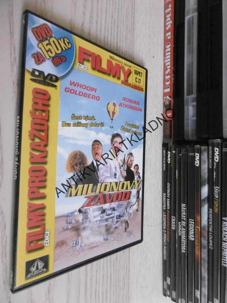 MILIONOVÝ ZÁVOD, DVD FILM