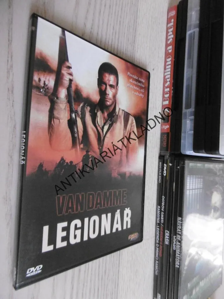 LEGIONÁŘ, VAN DAMME, DVD FILM