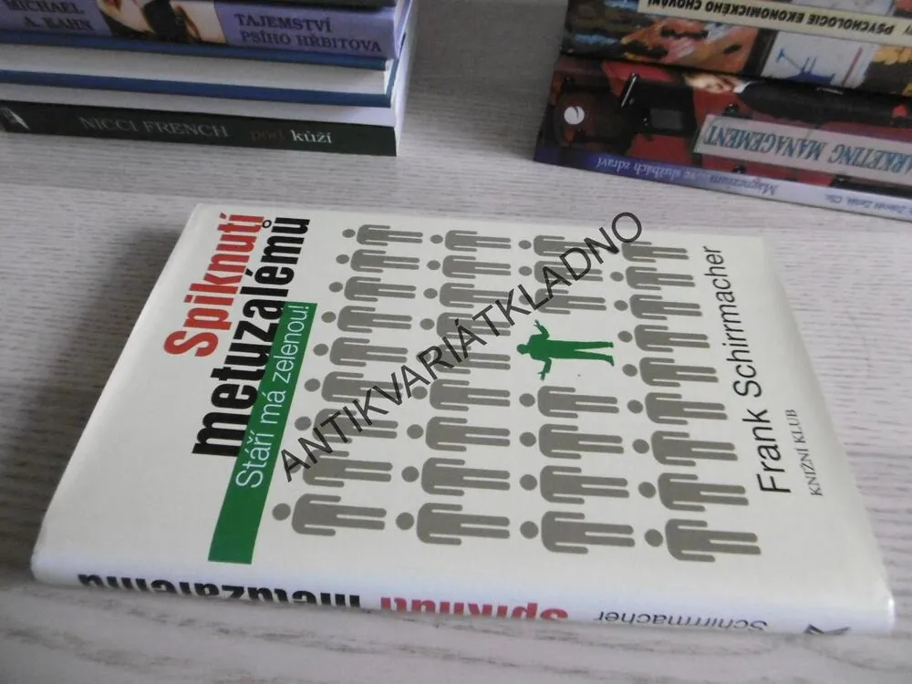 SPIKNUTÍ METUZALÉMŮ, STÁŘÍ MA ZELENOU, FRANK SCHIRRMACHER, **an