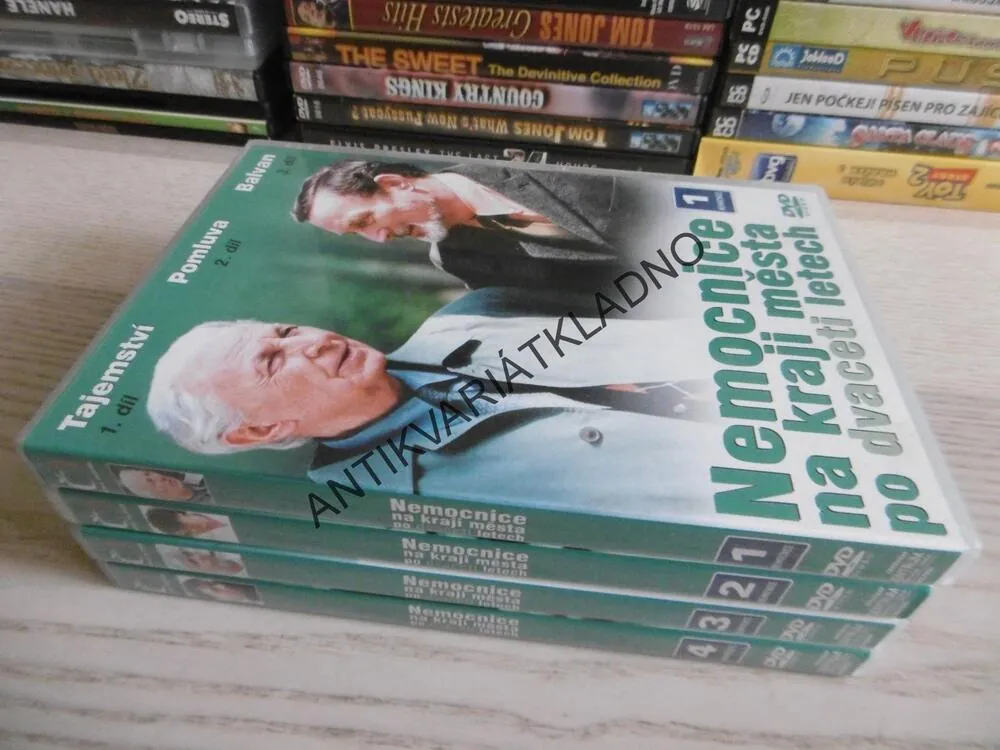 NEMOCNICE NA KRAJI MĚSTA, 1-13, DVD FILM 4 X