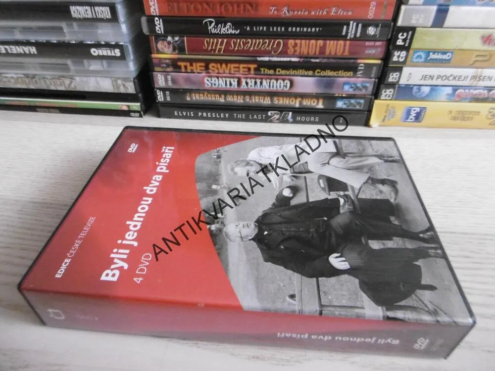 BYLI JEDNOU DVA PÍSAŘI, DÍL 1-10., DVD FILM 4 X