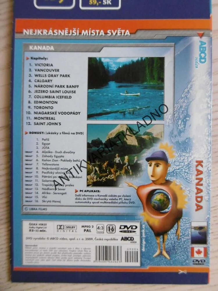 KANADA, DVD FILM DOKUMENT