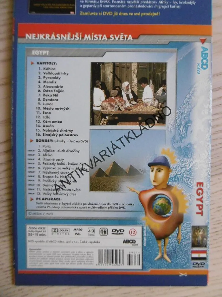 EGYPT, DVD FILM DOKUMENT