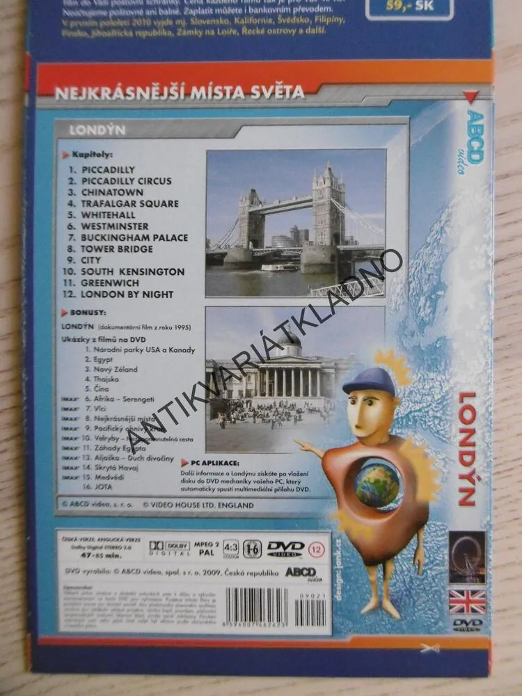 LONDÝN, DVD FILM DOKUMENT