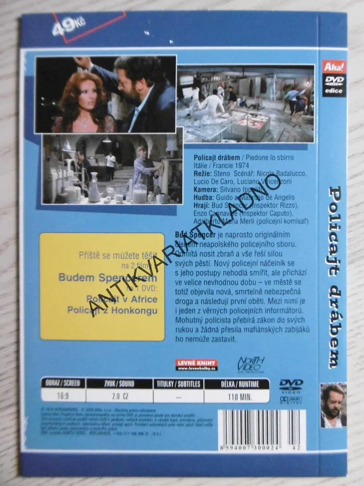 POLICAJT DRÁBEM, DVD FILM