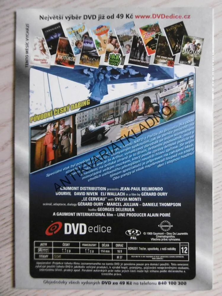 VELKÝ ŠÉF, DVD FILM