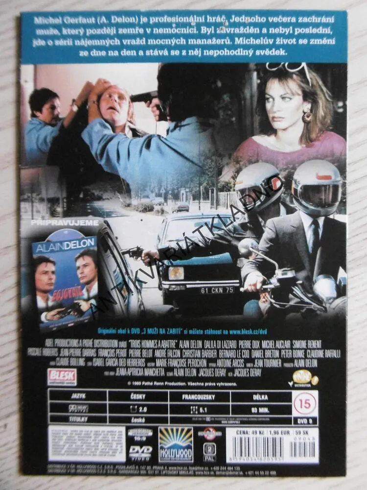 3 MUŽI NA ZABITÍ, DVD FILM