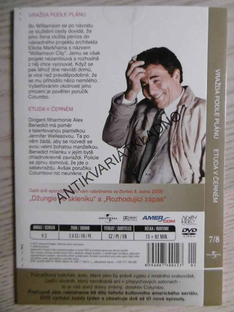 COLUMBO 7/8, DVD FILM