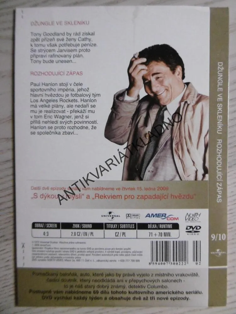 COLUMBO 9/10, DVD FILM