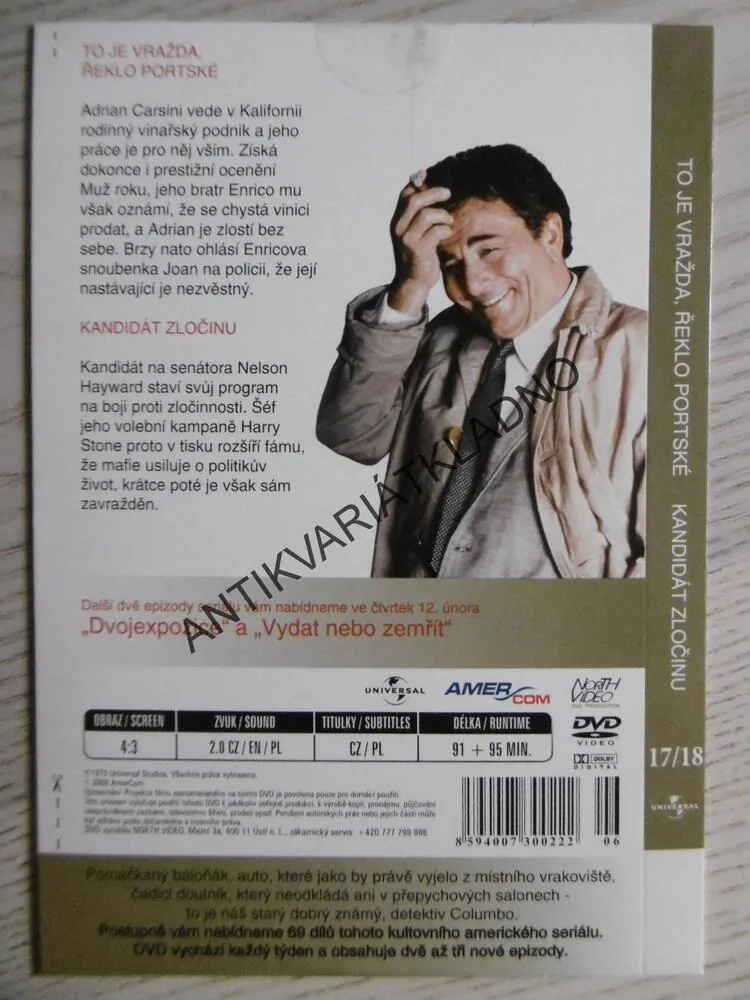 COLUMBO 17/18, DVD FILM