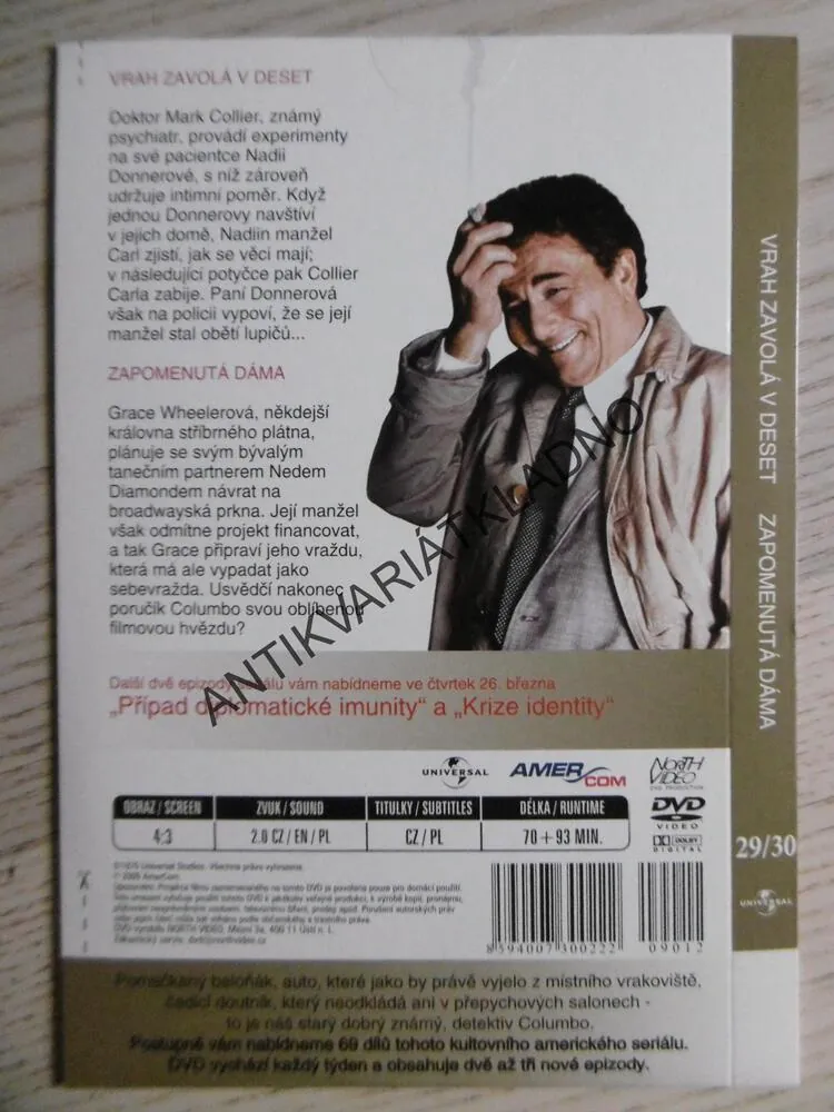 COLUMBO 29/30, DVD FILM