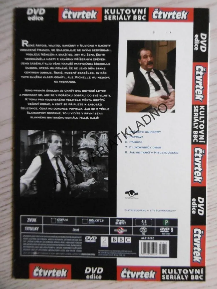 HALÓ, HALÓ!, SÉRIE 1. ČÁST 2., 2x DVD FILM