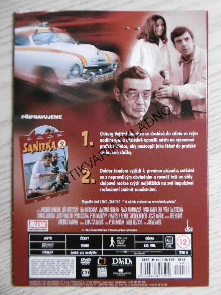 SANITKA 1, DVD FILM