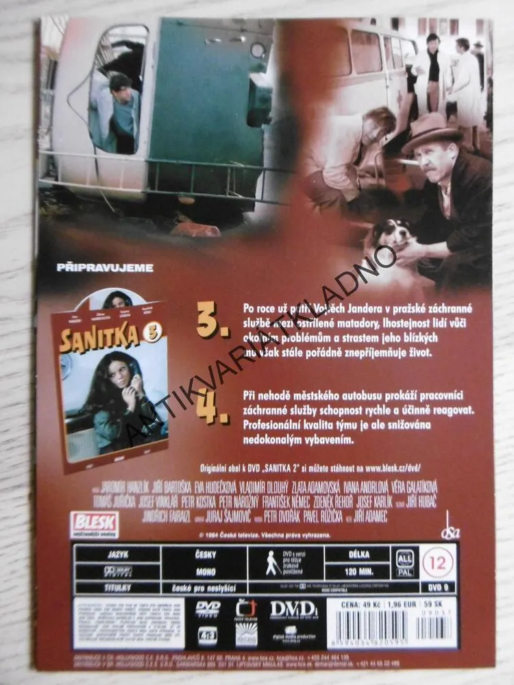 SANITKA 2, DVD FILM