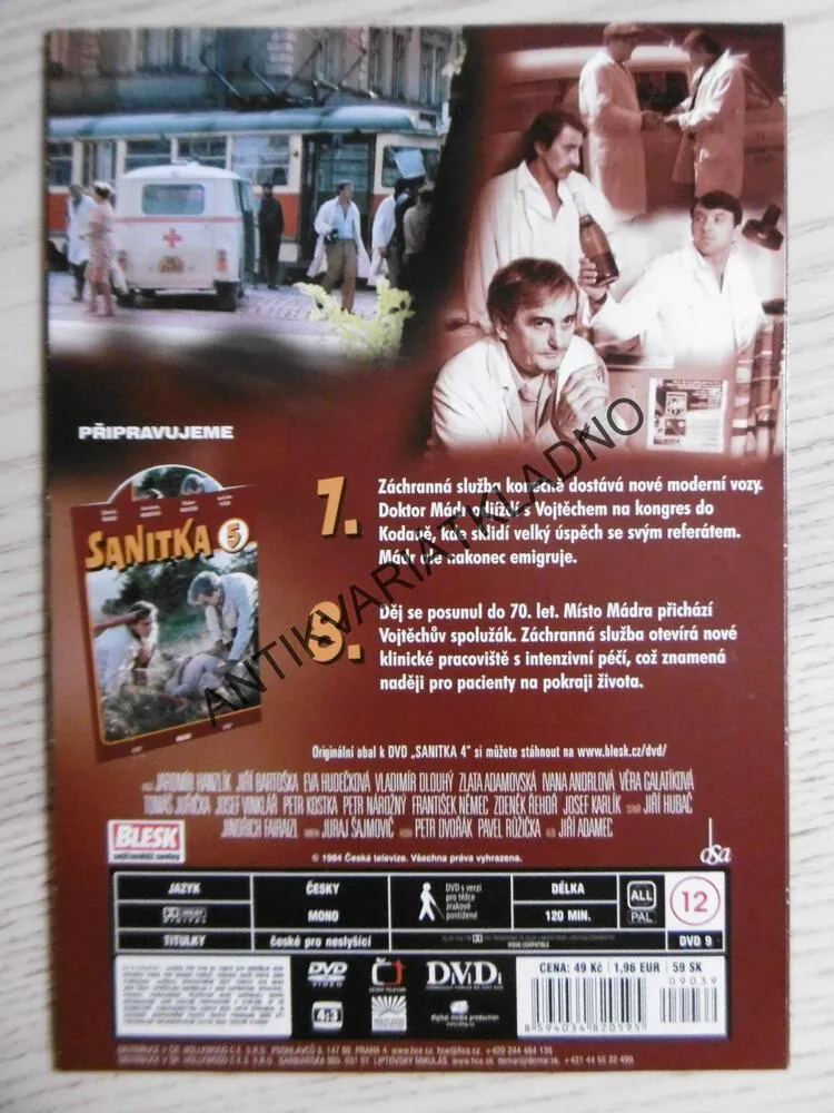 SANITKA 4, DVD FILM