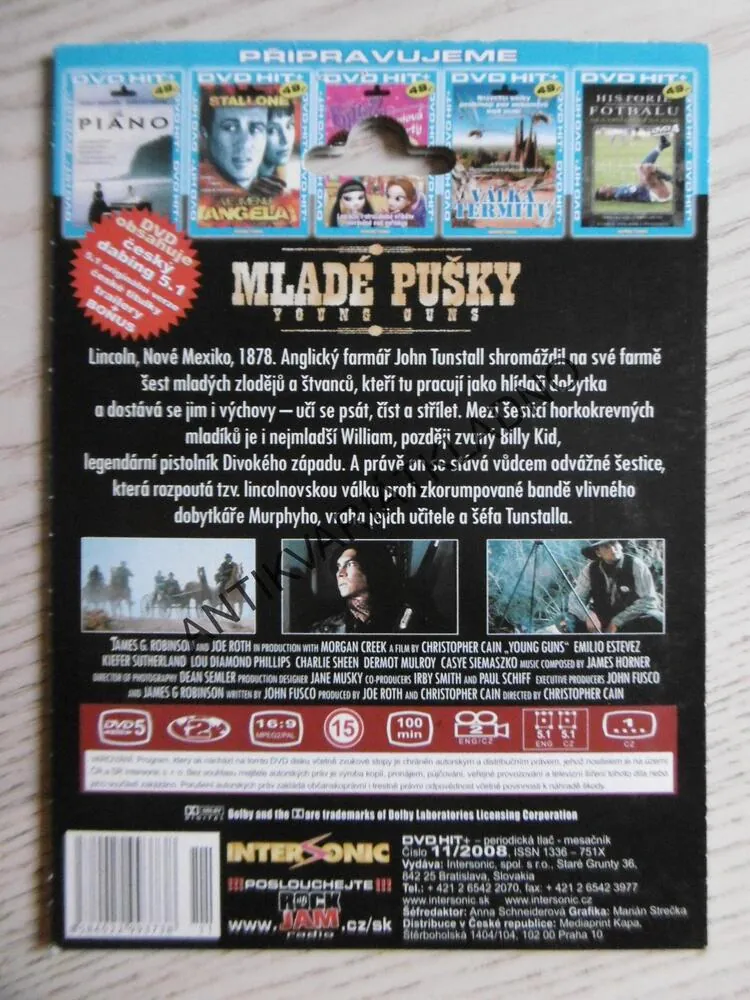 MLADÉ PUŠKY, DVD FILM