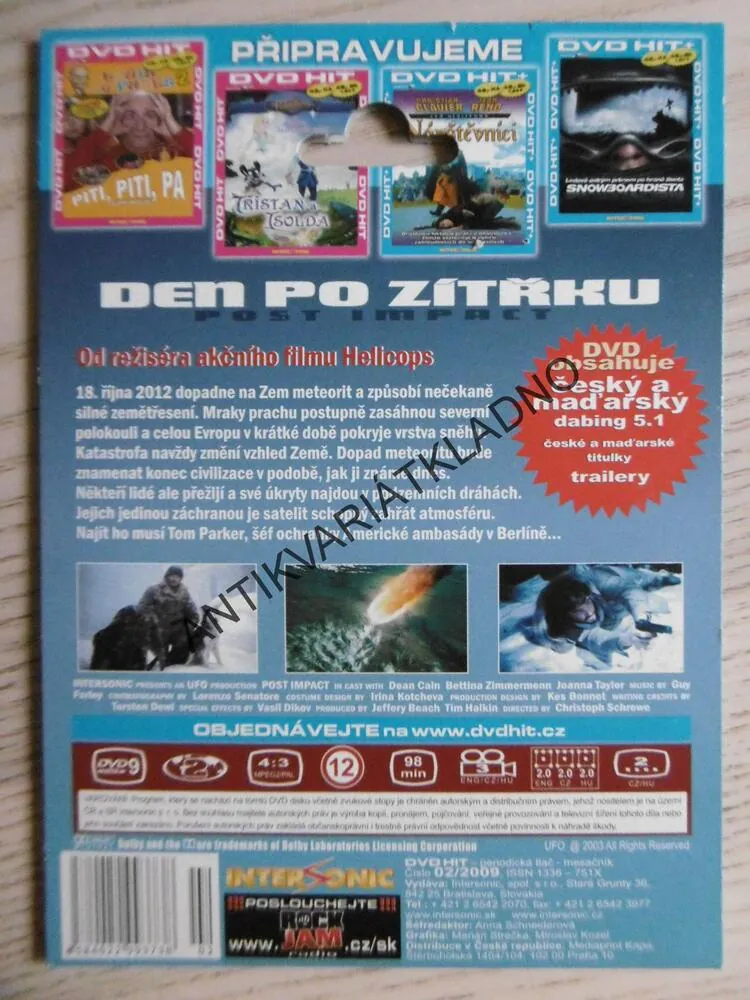 DEN PO ZÍTŘKU, DVD FILM