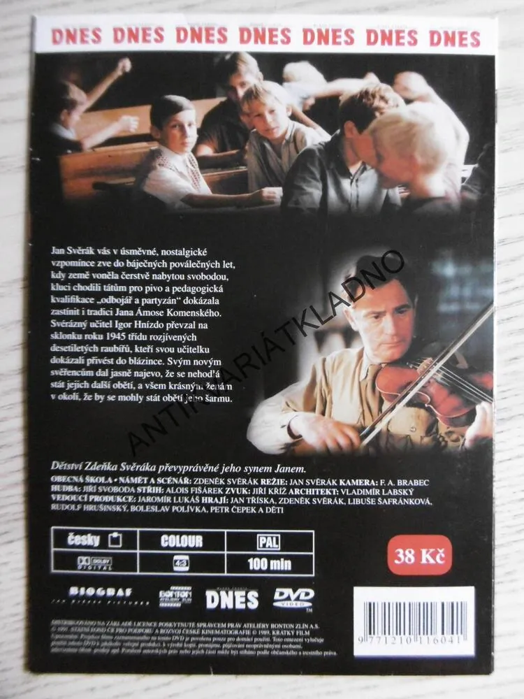 OBECNÁ ŠKOLA, DVD FILM