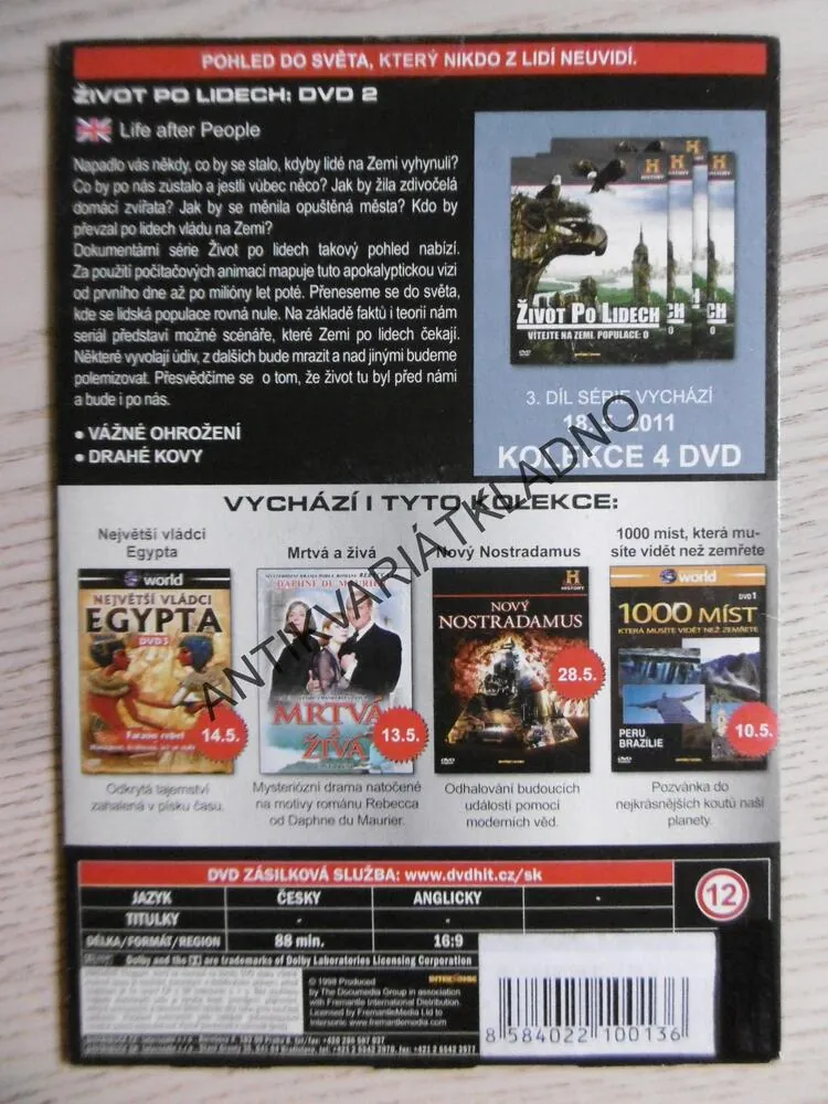 ŽIVOT PO LIDECH, DISK 2, DVD FILM