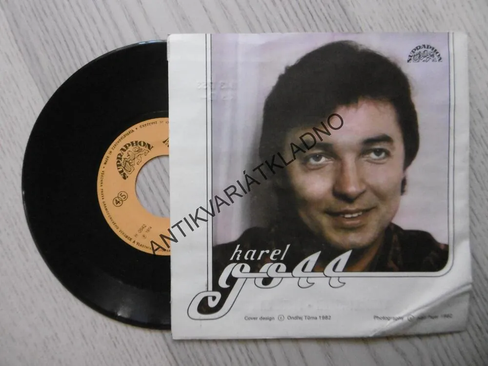 VÁNOČNÍ STROM, PÍSEŇ NA DOBROU NOC, KAREL GOTT, MALÁ DESKA
