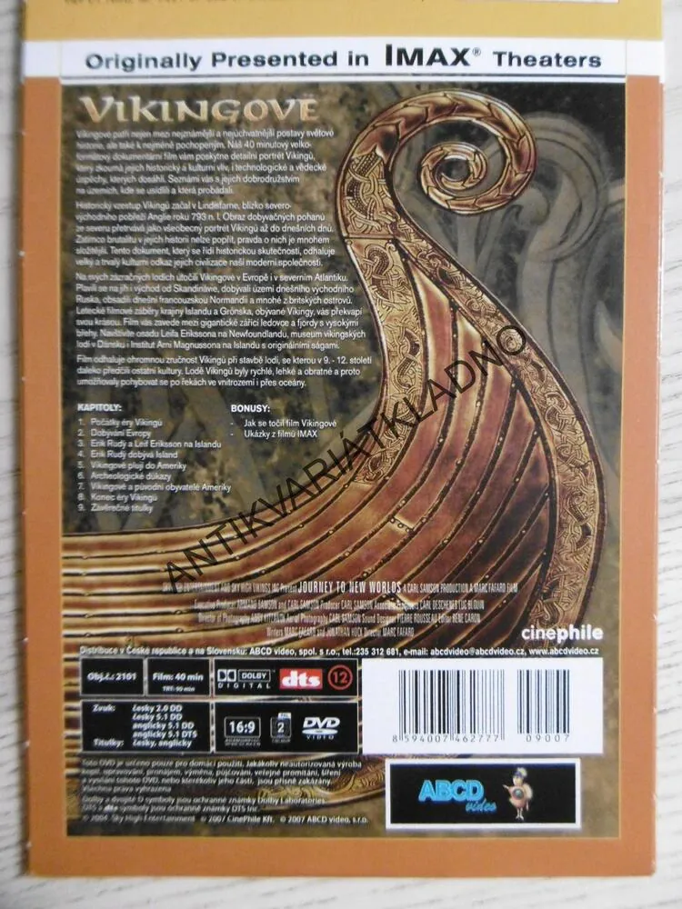 VIKINGOVÉ, DVD FILM DOKUMENT 7