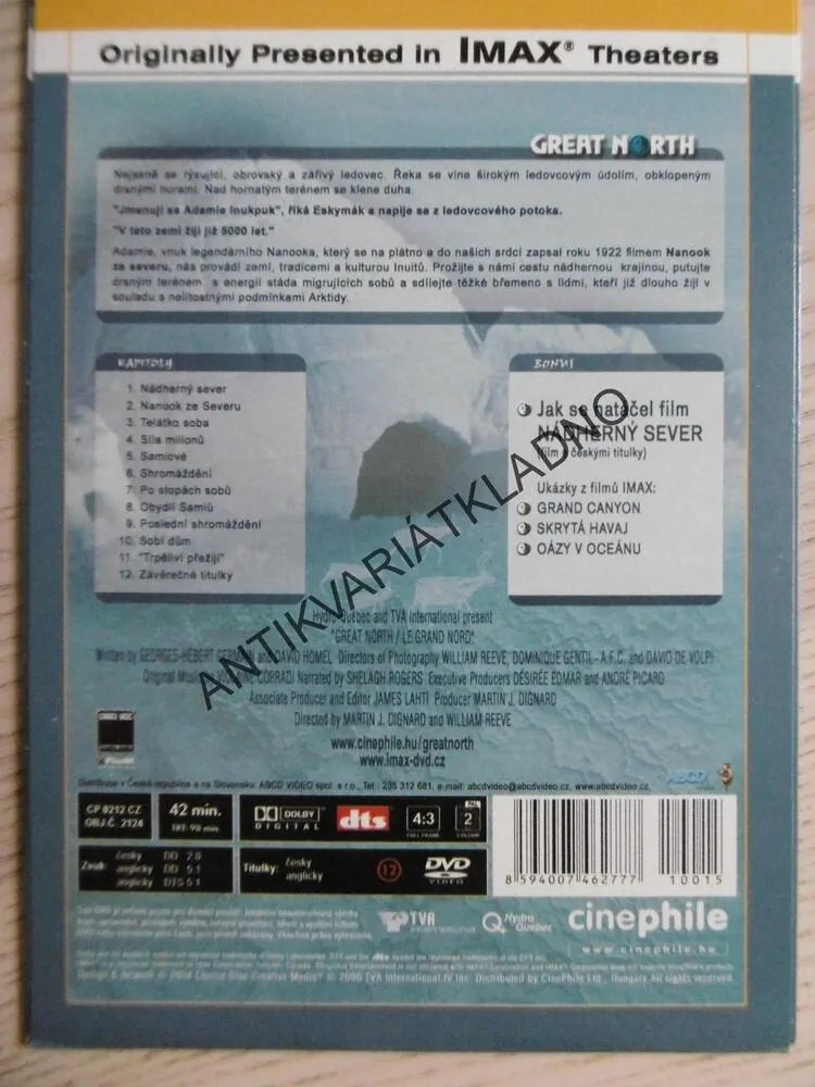 NÁDHERNÝ SEVER, DVD FILM DOKUMENT 15