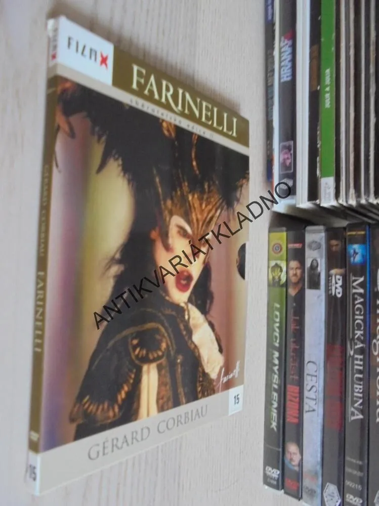 FARINELLI, GERARD CORBIAU, DVD FILM
