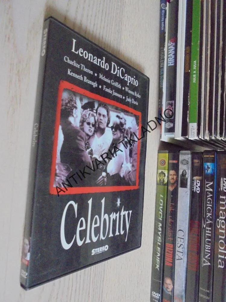 CELEBRITY, LEONARDO DICAPRIO, DVD FILM