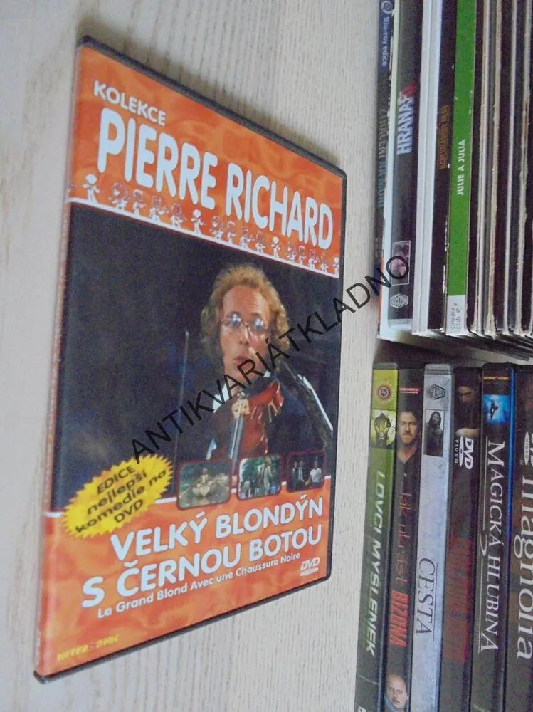 VELKÝ BLONDÝN S ČERNOU BOTOU,  DVD FILM