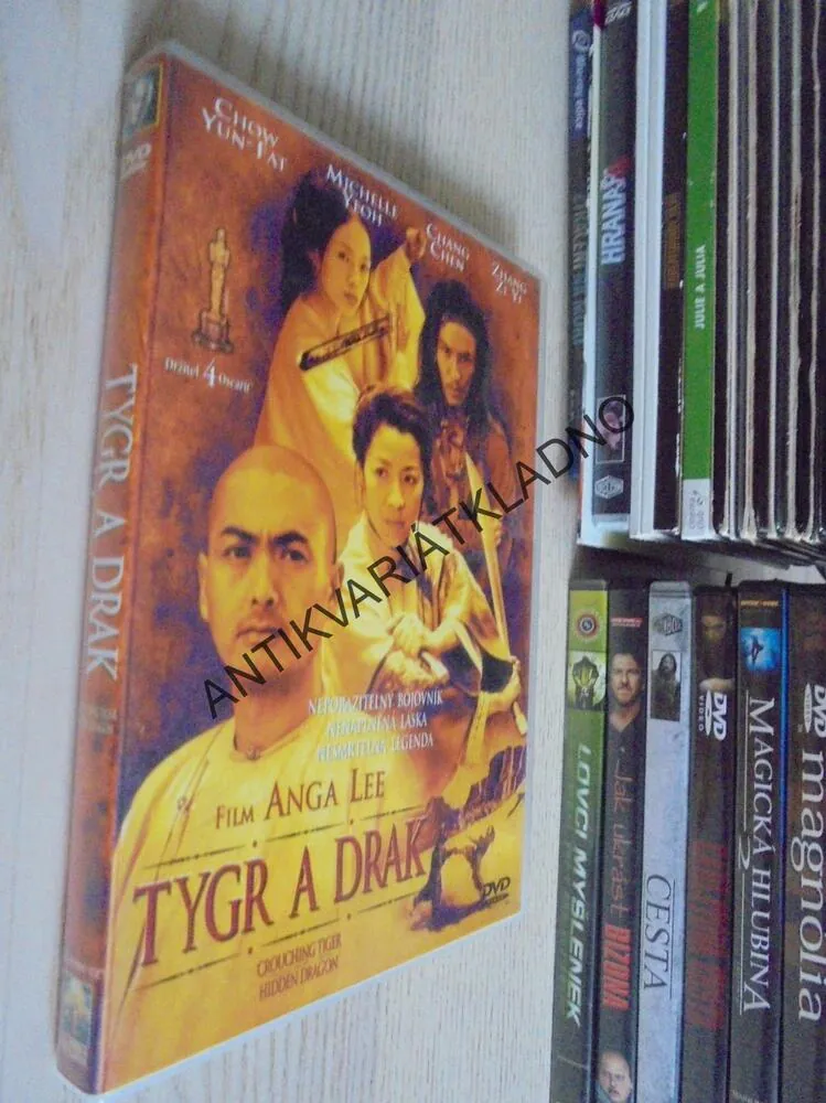 TYGR A DRAK, CHOW YUN-FAT, DVD FILM