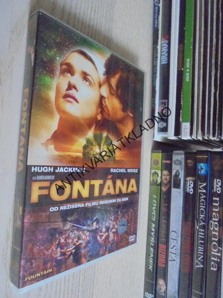 FONTÁNA, HUGH JACKMAN, RACHEL WEISZ, DVD FILM
