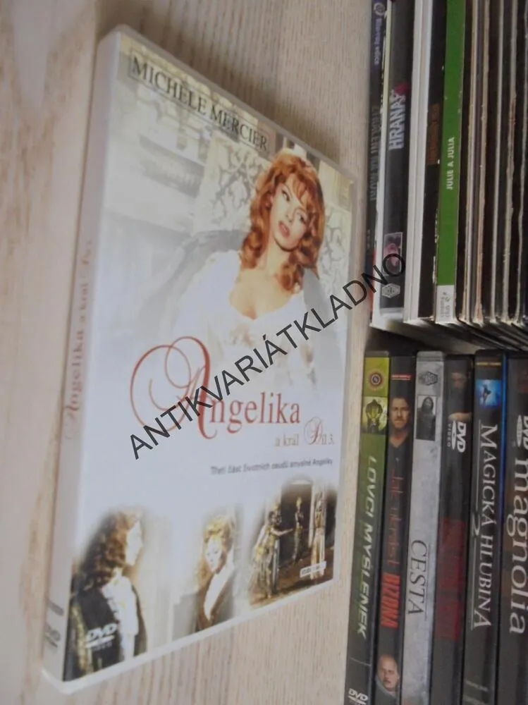 ANGELIKA A KRÁL, MICHELE MERCIER,  DVD FILM
