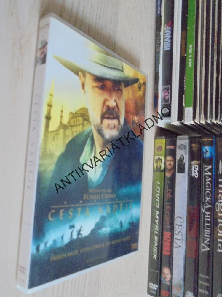 CESTA NADĚJE, RUSSELL CROWE, DVD FILM