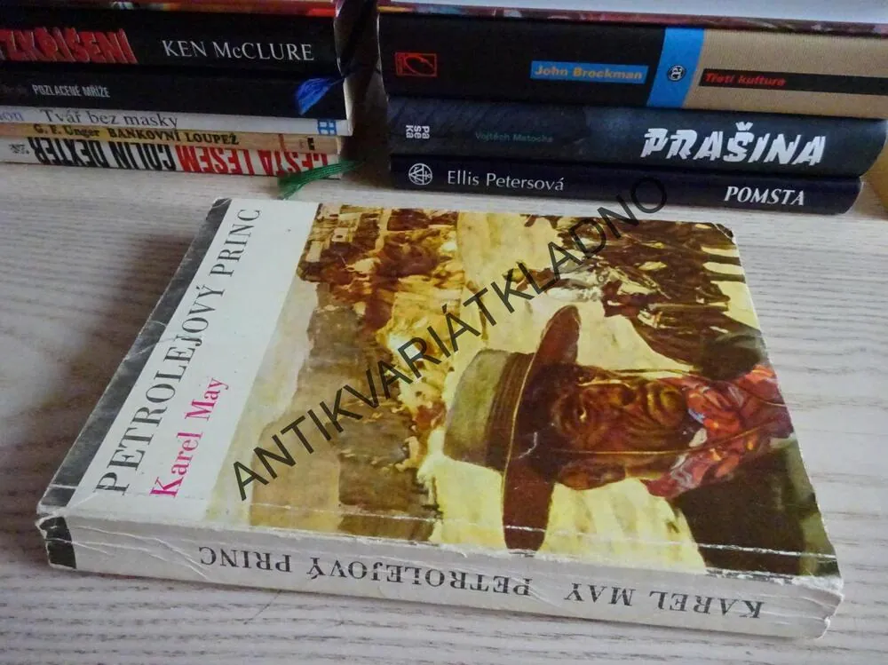 PETROLEJOVÝ PRINC, KAREL MAY, ZDENĚK BURIAN, **an