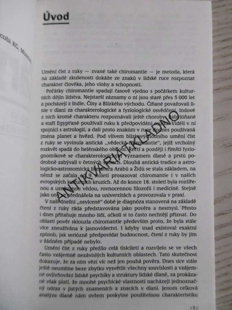 ČÁRY OSUDU, PRAKTICKÁ CHIROMANTIE, HENNER ERTEL, **an