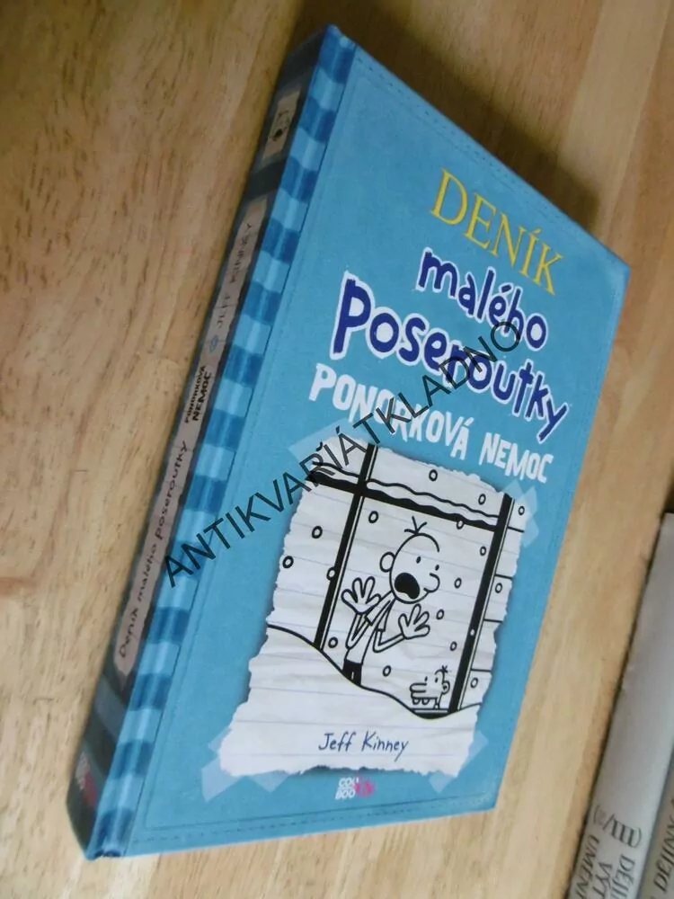 DENÍK MALÉHO POSEROUTKY, 6.PONORKOVÁ NEMOC , JEFF KINNEY. **an
