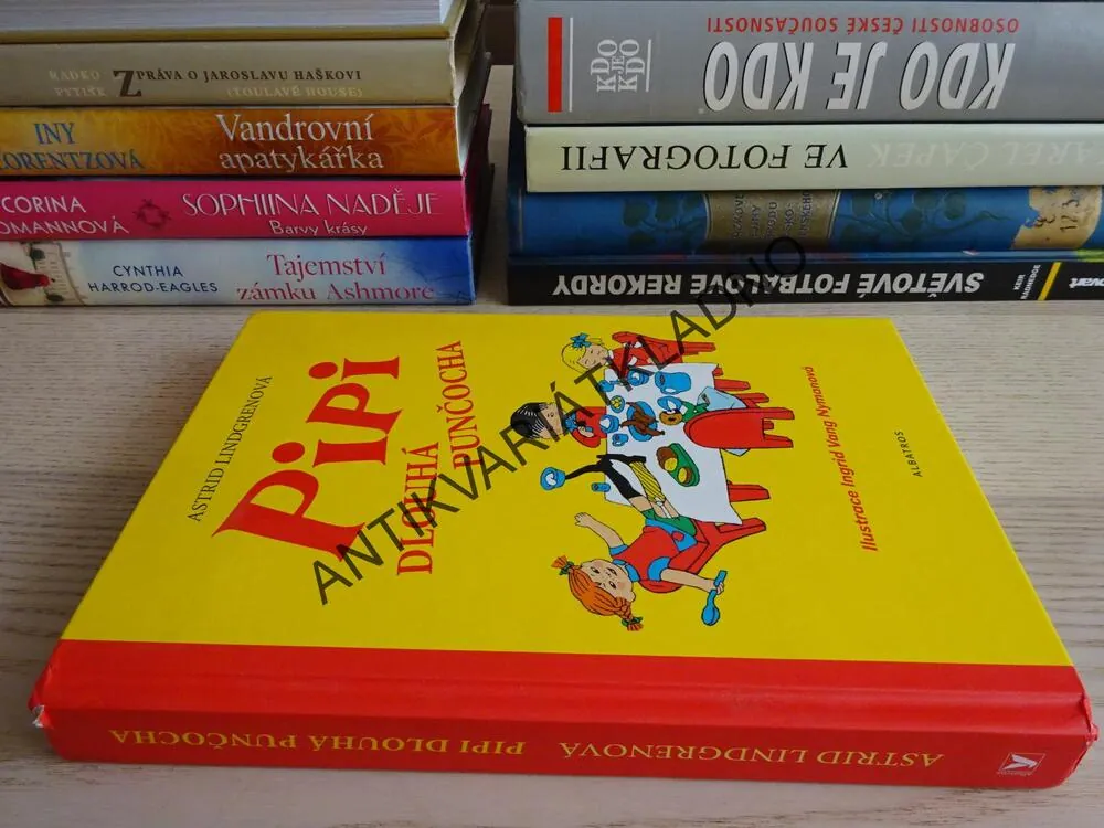 PIPI DLOUHÁ PUNČOCHA, ASTRID LINDGRENOVÁ, INGRID VANG NYMANOVÁ, **an