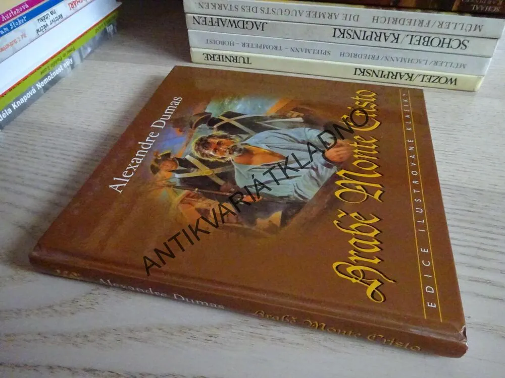 HRABĚ MONTE CHRISTO, ALEXANDER DUMAS, **an