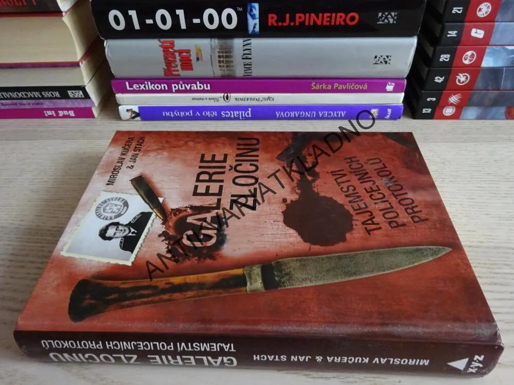 GALERIE ZLOČINU, TAJEMSTVÍ POLICEJNÍCH PROTOKOLŮ, MIROSLAV KUČERA, JAN STACH, **an