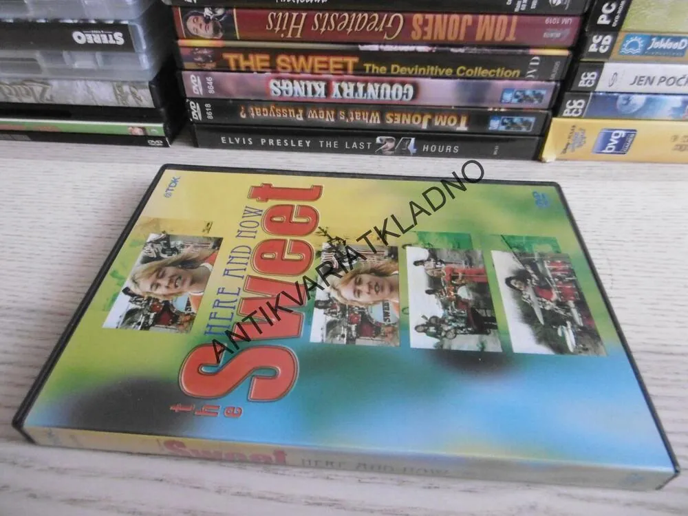 THE SWEET, HERE AND NOW, DVD HUDBA