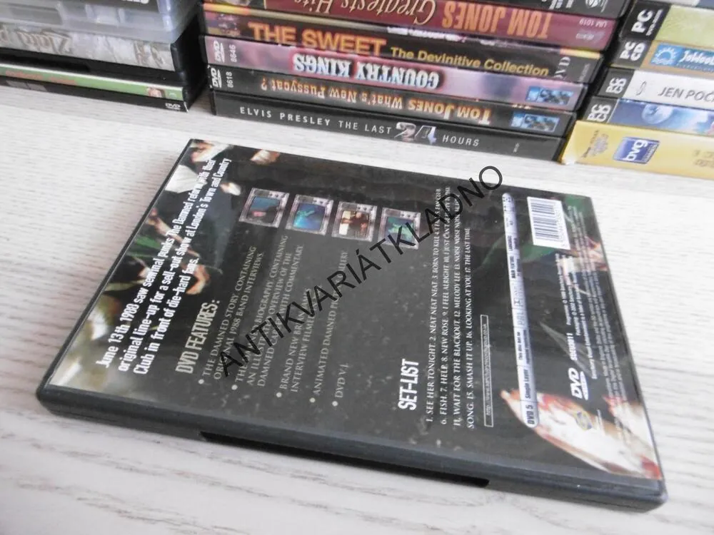 THE DAMNED, FINAL DAMNATION, DVD HUDBA