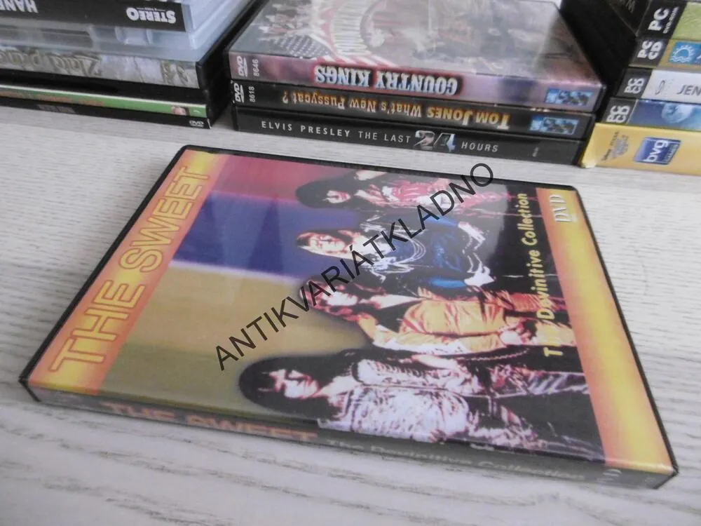 THE SWEET, THE DEFINITIVE COLLECTION, DVD HUDBA