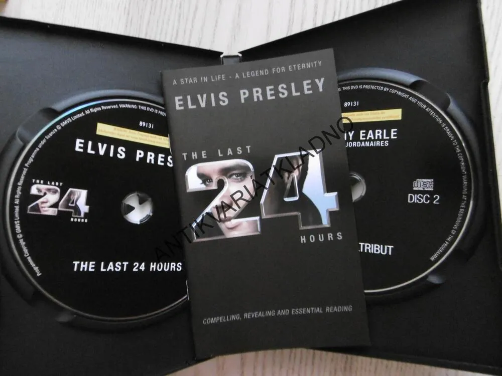 ELVIS PRESLEY, THE LAST 24 HOURS, POSLEDNÍCH 24 HODIN, DVD HUDBA