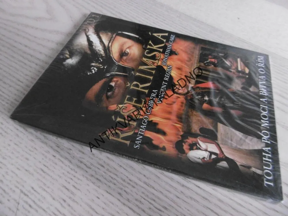 ŘÍŠE ŘÍMKÁ, TOUHA PO MOCI A BITVA O ŘÍM, DVD FILM